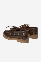 Alvina Loafer in Brown Leather
