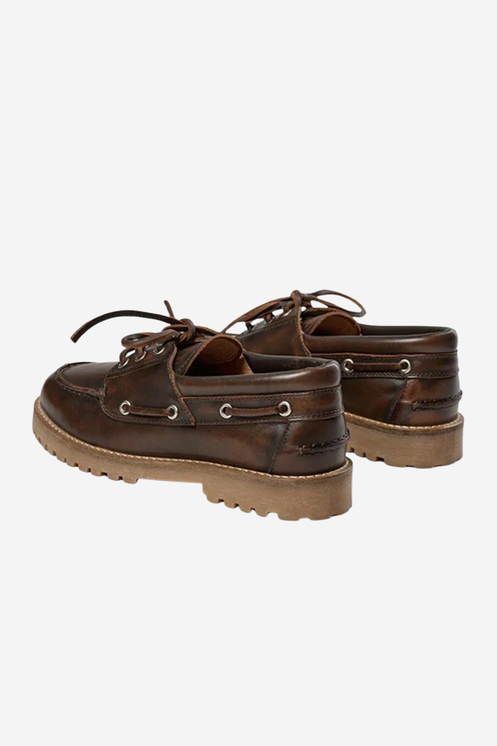 Alvina Loafer in Brown Leather