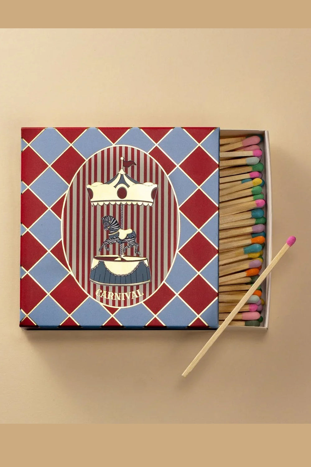 Matchbook Creative Carnival Zebra Matches