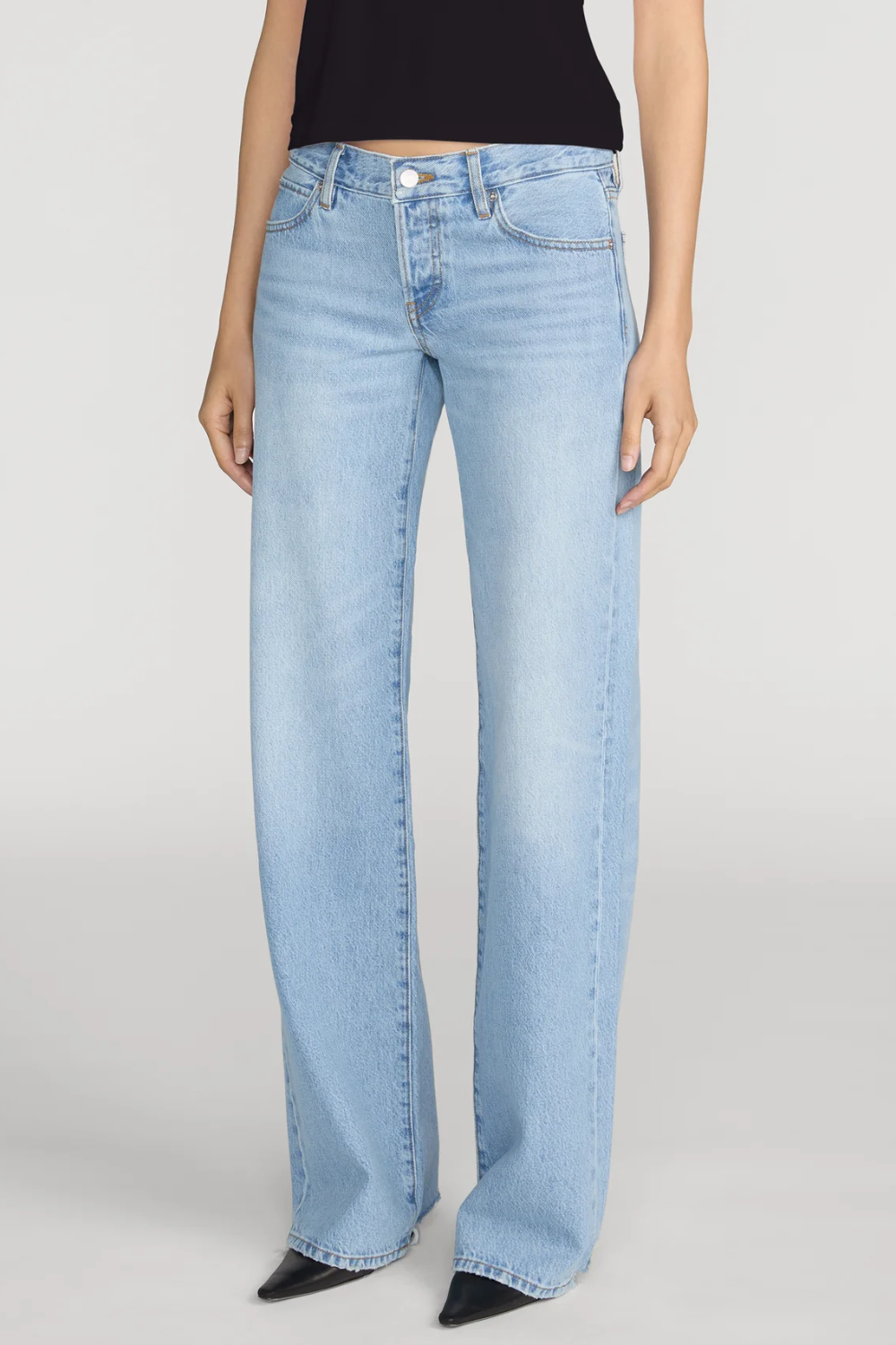 The Pixie Gray in Dodger Offset Hem