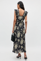 Bailee Dress in Amelia Gremlin Mix Black