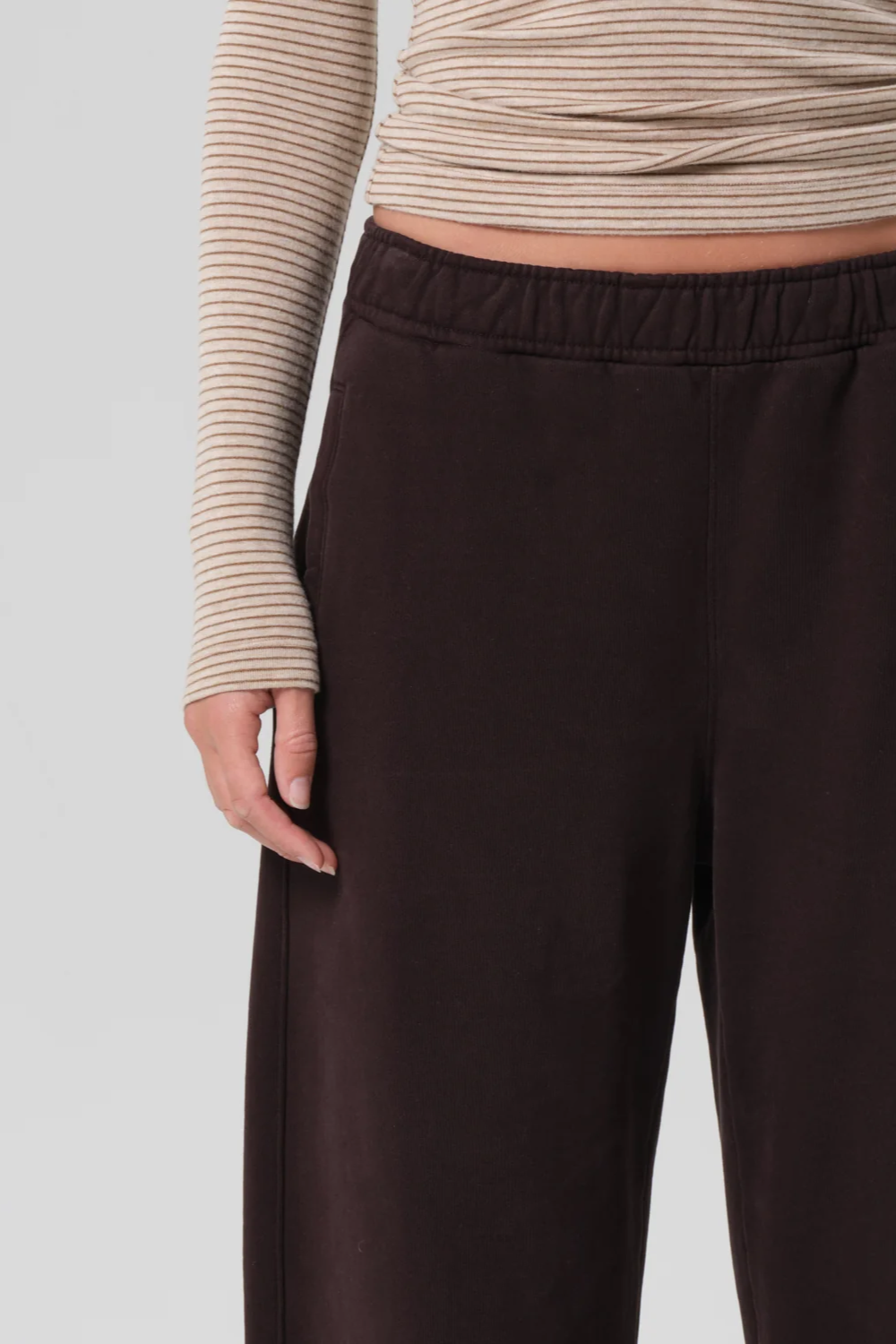 Miro Sweatpant in Chocolate
