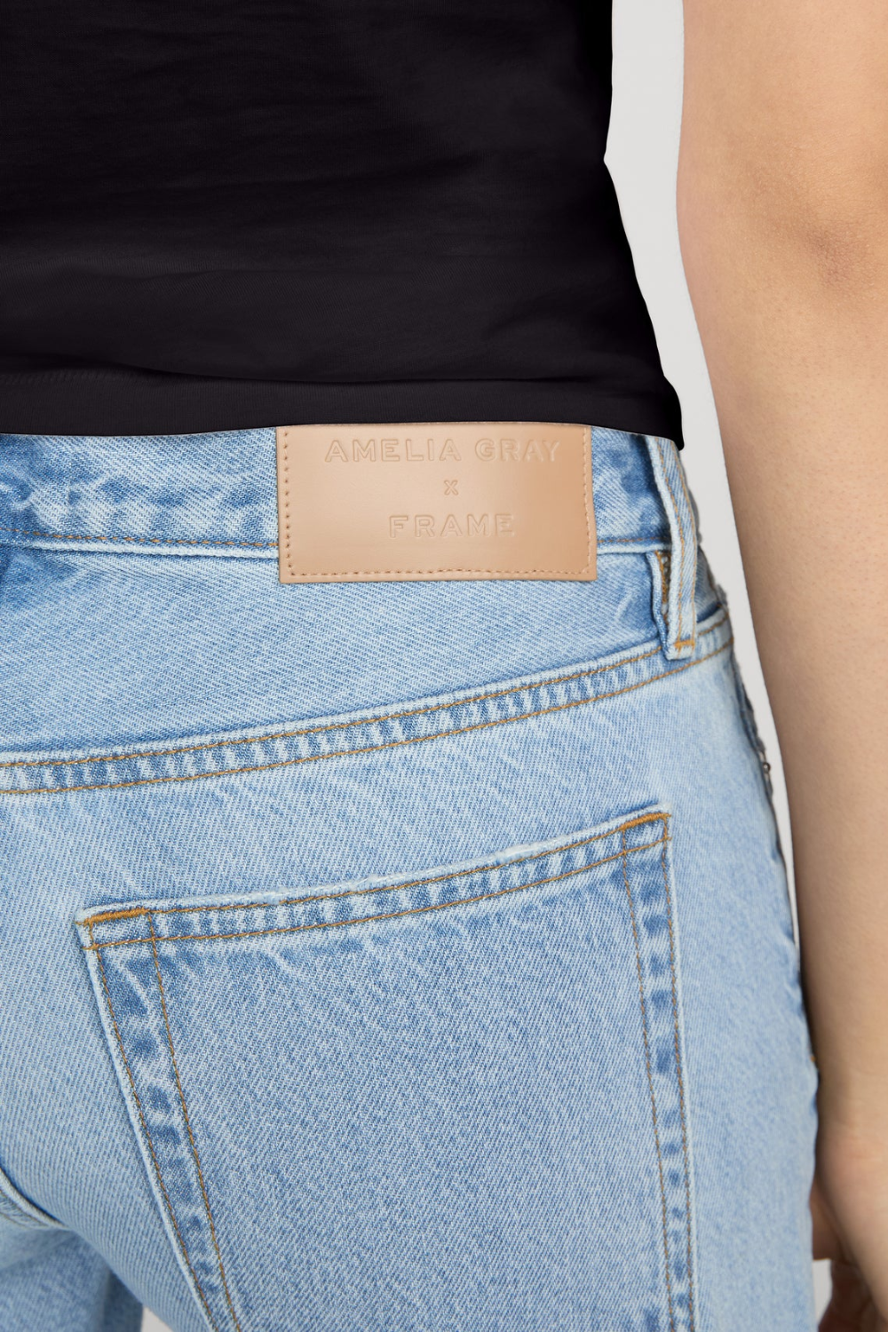 The Pixie Gray in Dodger Offset Hem