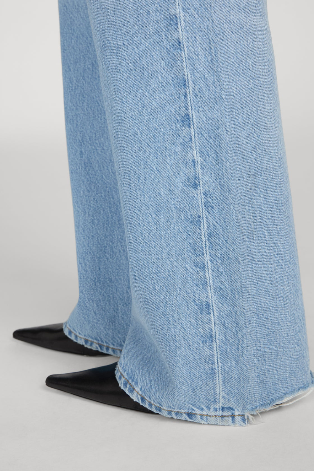 The Pixie Gray in Dodger Offset Hem