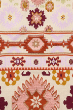 Soraya Cotton Lurex Duster in Ecru