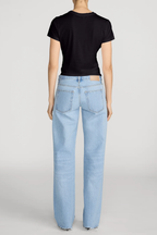 The Pixie Gray in Dodger Offset Hem