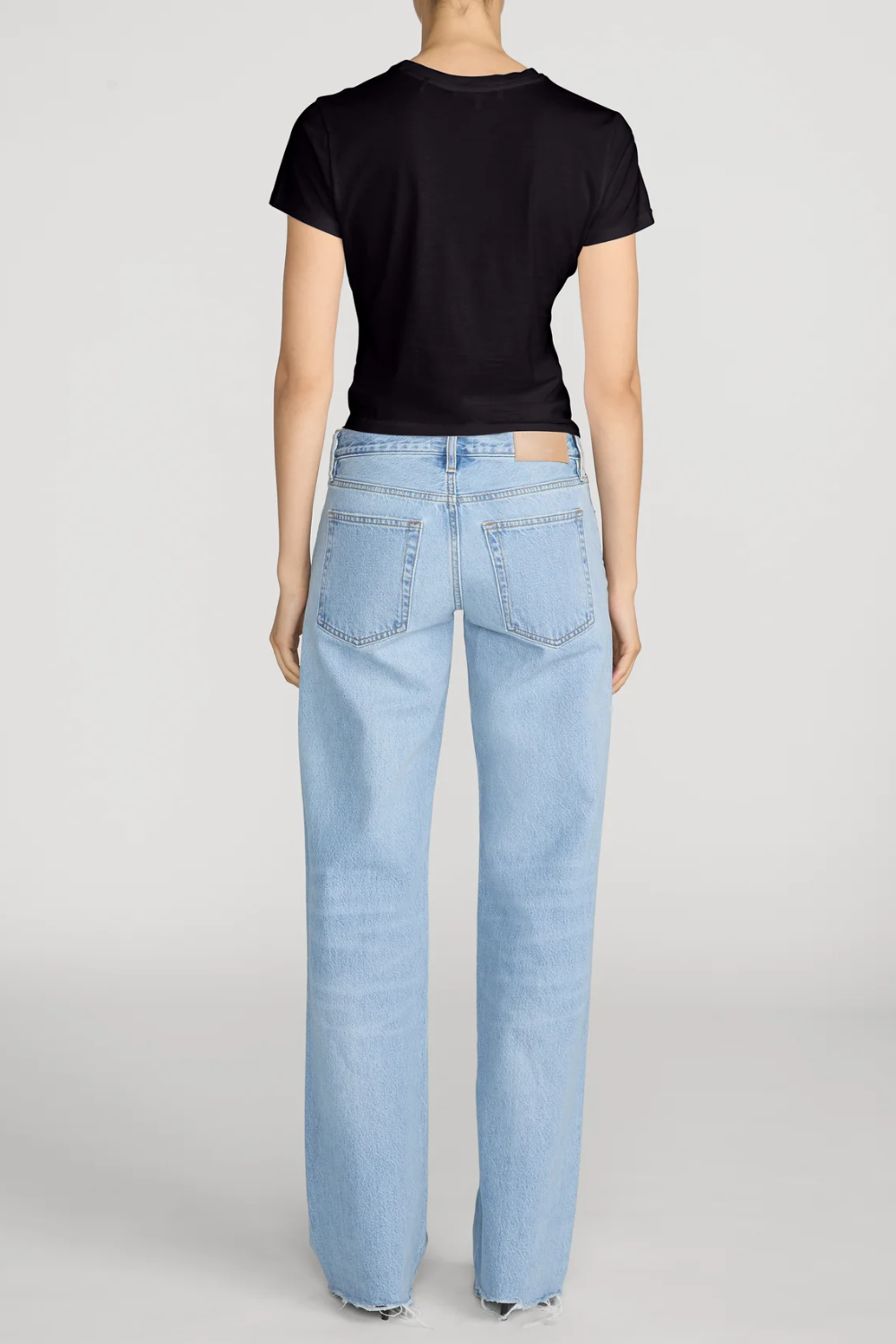 The Pixie Gray in Dodger Offset Hem