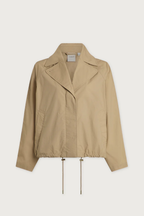 Varley Petra Boxy Blouson Jacket in Nomad