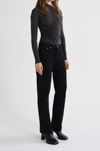 AGOLDE Lana High Rise Vintage Straight Leg Jean in Divert
