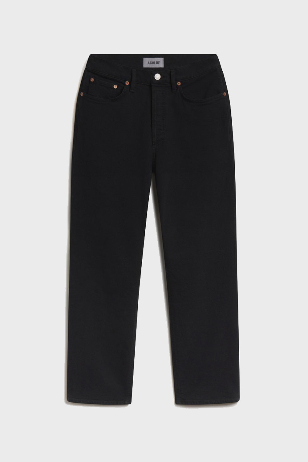AGOLDE Lana High Rise Vintage Straight Leg Jean in Divert