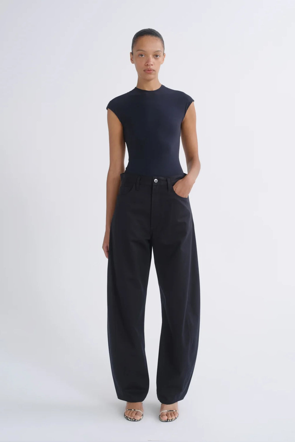 AGOLDE Luna Trouser in Obscura