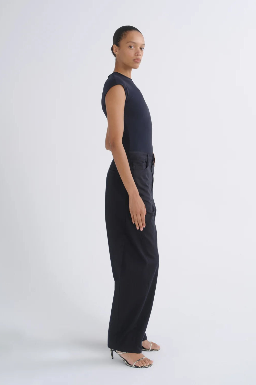 AGOLDE Luna Trouser in Obscura