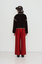 The Tiny Big Sister Short Horses Embroidered Coat