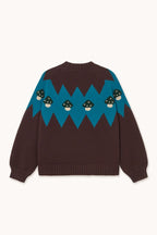 The Tiny Big Sister Mushroom Sweater in Umbra