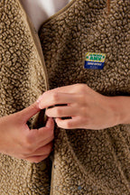 American Vintage Hoktown Jacket in Nutmeg Melange