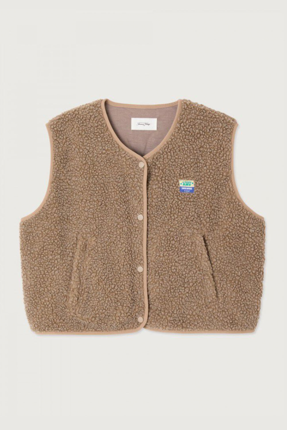 American Vintage Hoktown Jacket in Nutmeg Melange