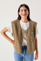 American Vintage Hoktown Jacket in Nutmeg Melange