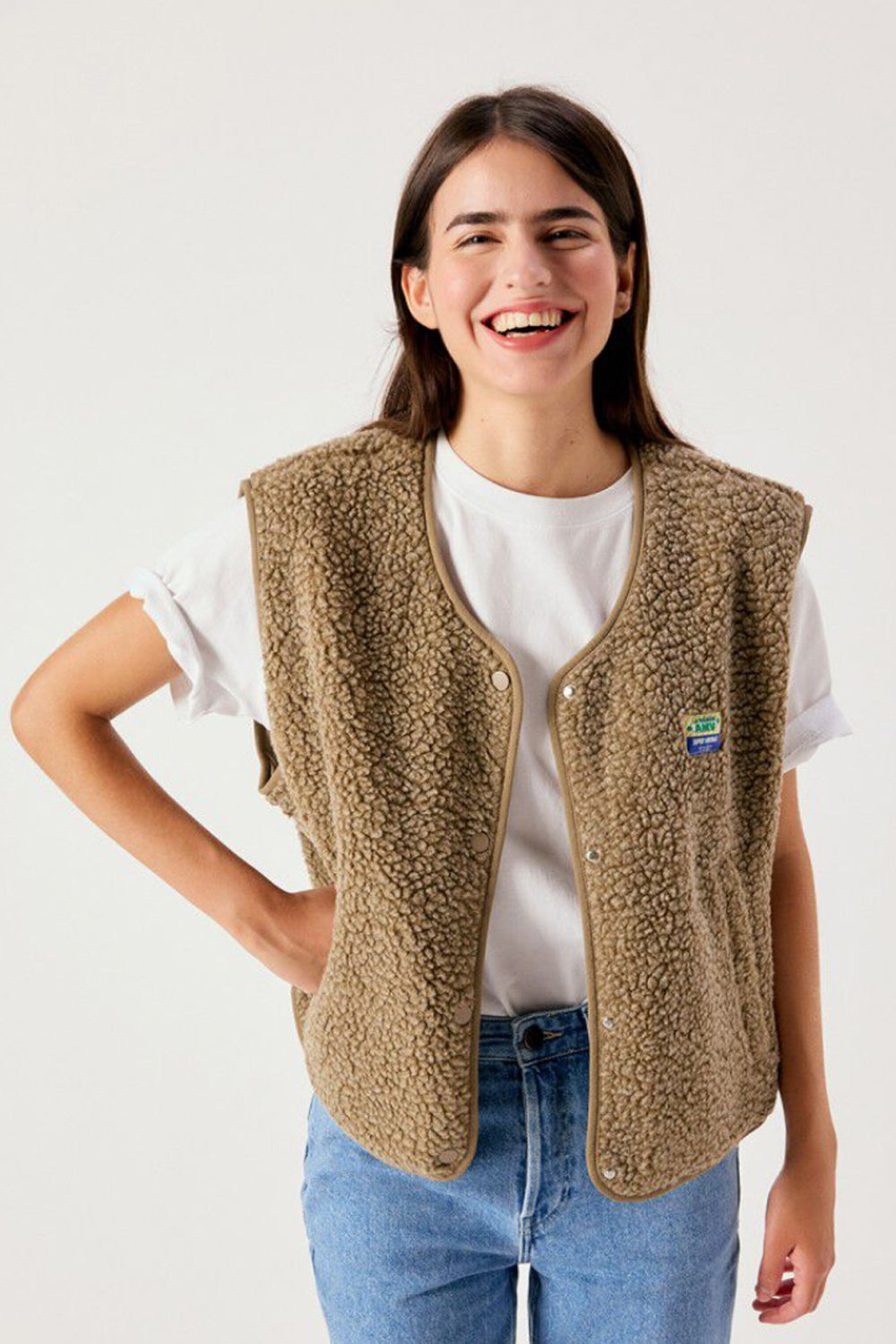 American Vintage Hoktown Jacket in Nutmeg Melange