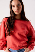 American Vintage Jitbay Sweatshirt in Vintage Vermillon