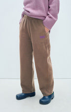 American Vintage Plizzy Joggers in Vintage Chestnut