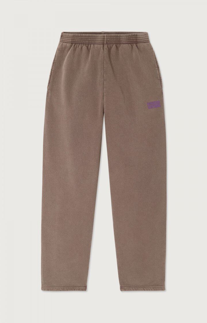 American Vintage Plizzy Joggers in Vintage Chestnut