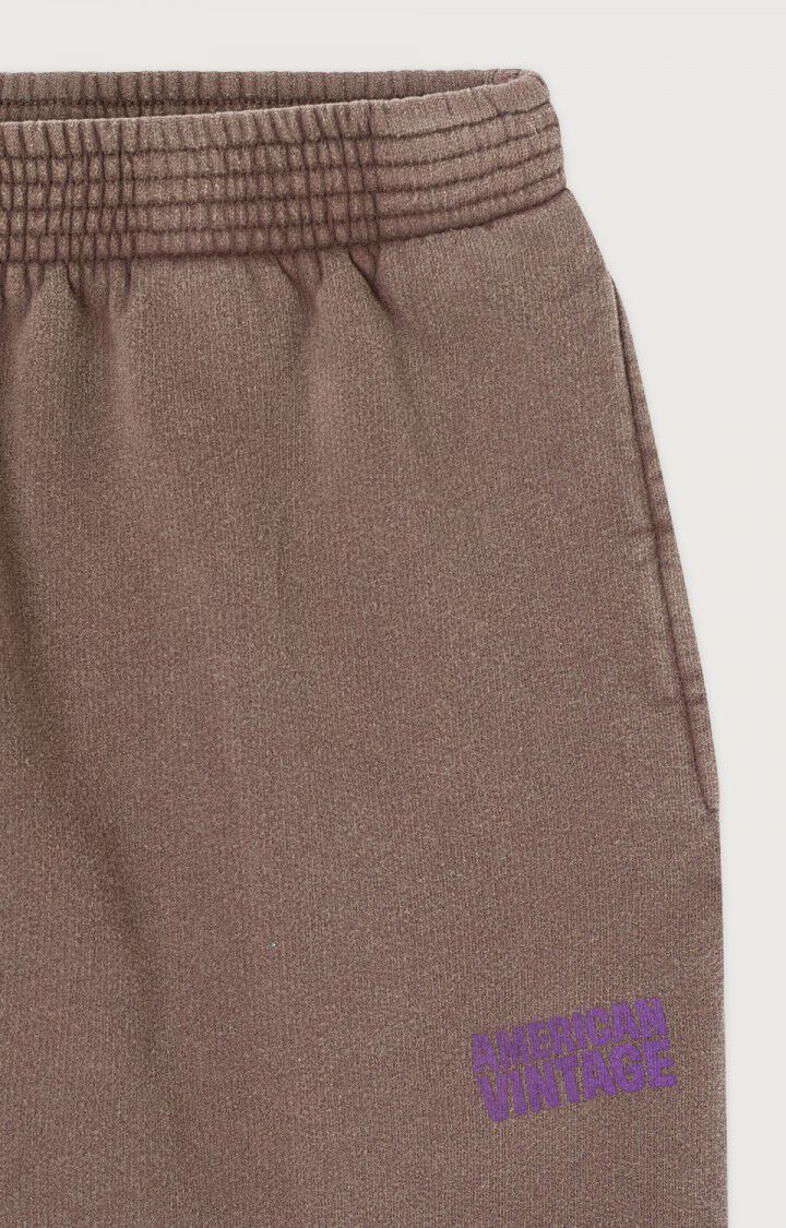 American Vintage Plizzy Joggers in Vintage Chestnut