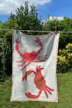 Amuse La Bouche Crab Tea Towel