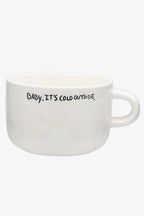 Anna + Nina Baby, It's Cold Outside Cappuccino Mug