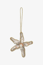 Anna + Nina Beaded Starfish Ornament