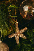 Anna + Nina Beaded Starfish Ornament