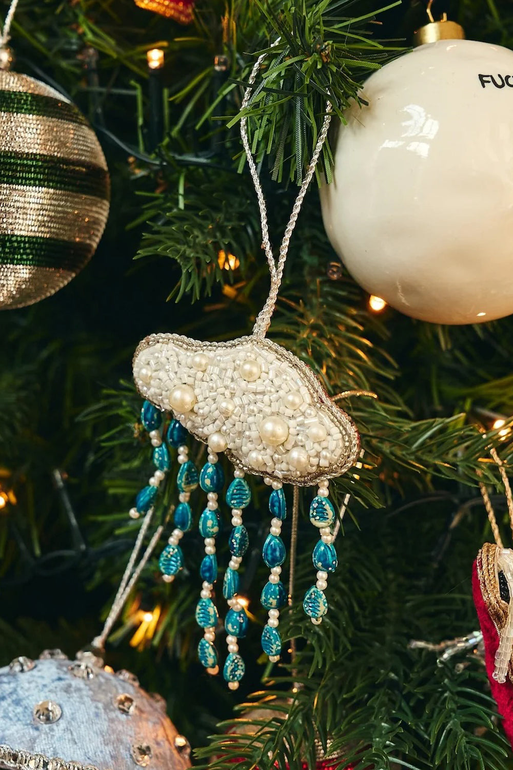 Anna + Nina The Galactic Holiday Ornament set Of 3