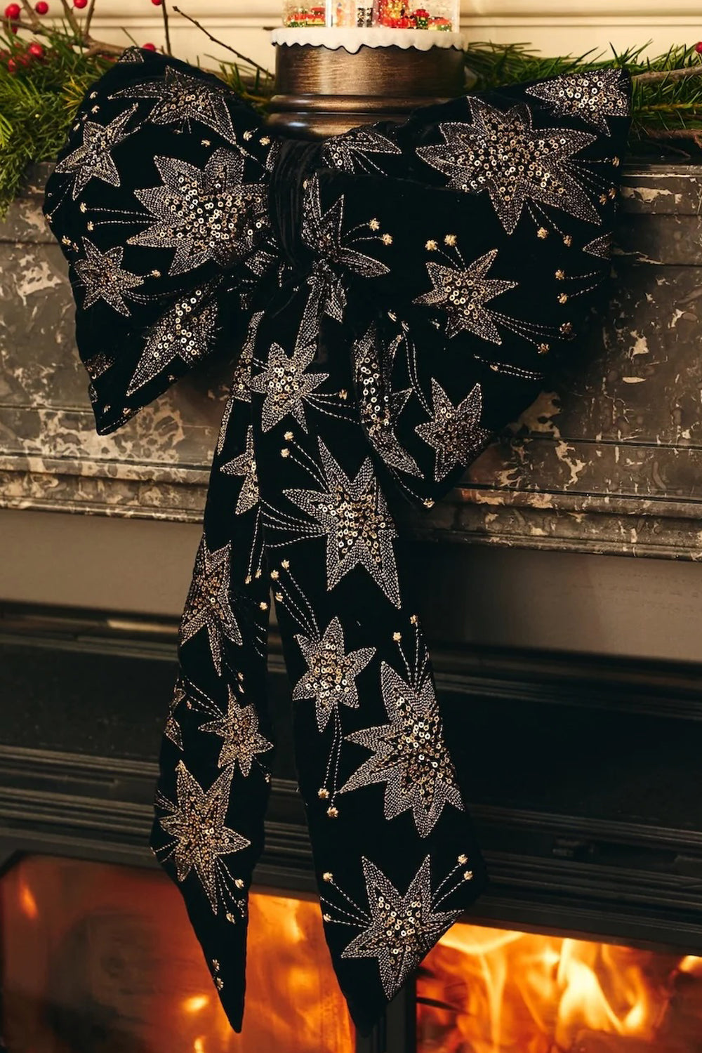 Anna + Nina Velvet Starry Eve Large Wall Decoration