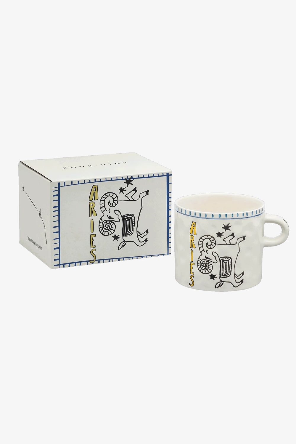 Anna + Nina Zodiac Tea Mug - Aries