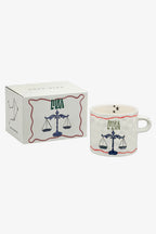 Anna + Nina Zodiac Tea Mug - Libra