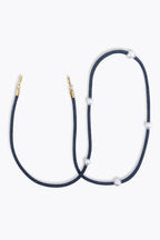 Atelje Long Phone Cord in Evening Blue