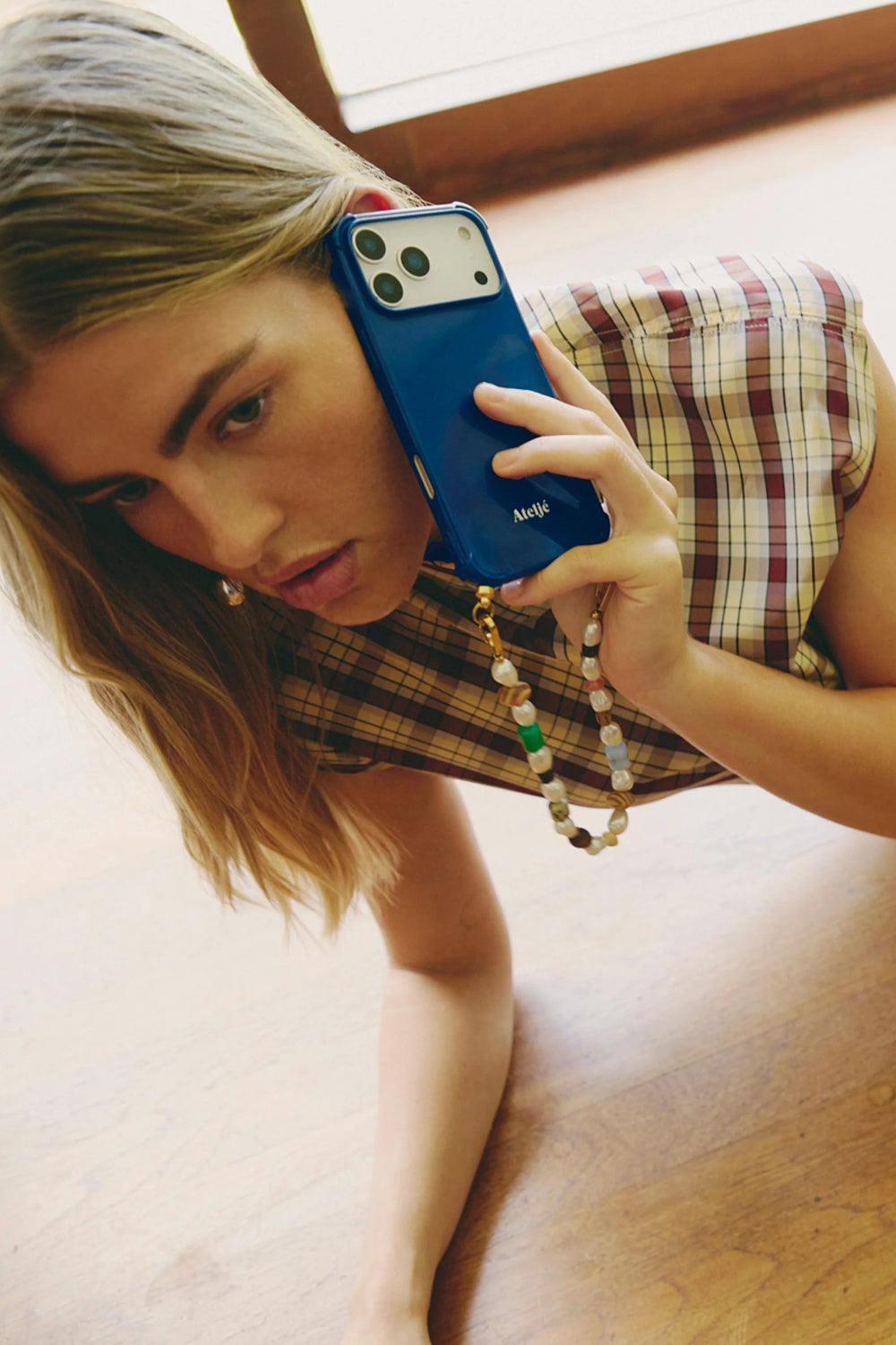 Atelje Mosaic Short Phone Cord