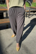 Le Bon Shoppe Balloon Pants in Dark Slate