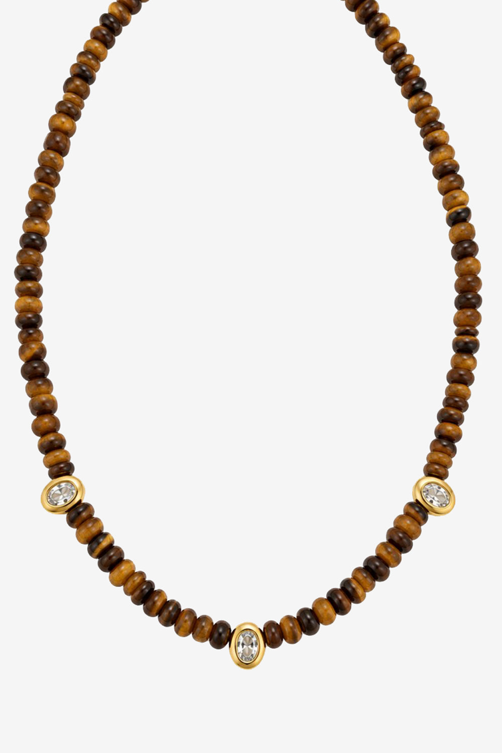 By Alona Lucie Necklace in Tigers Eye