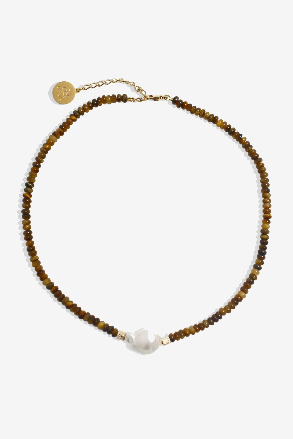 By Alona Vivienne Necklace in Tigers Eye