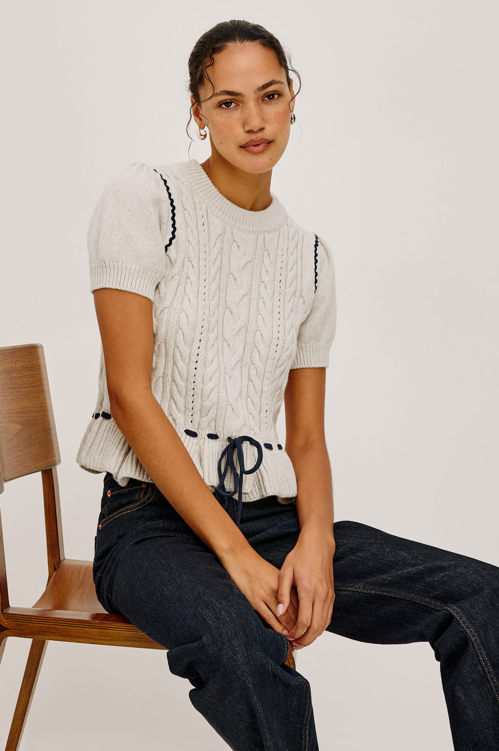 Rails Chandi Sweater in Heather Oat