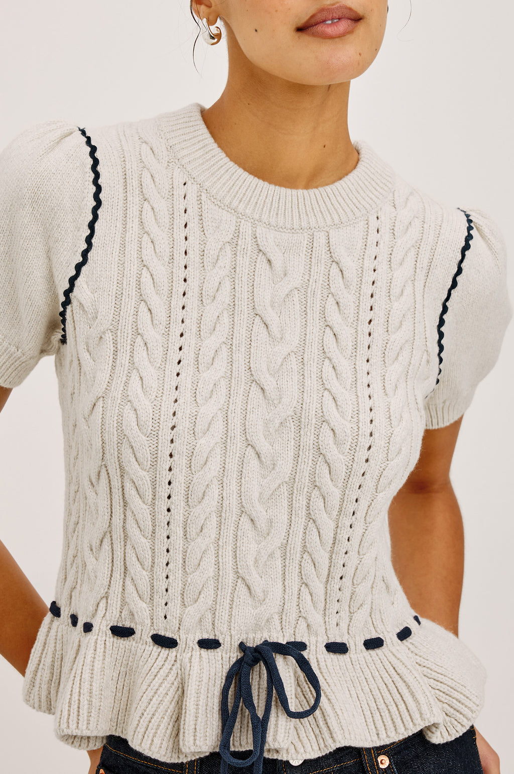 Rails Chandi Sweater in Heather Oat