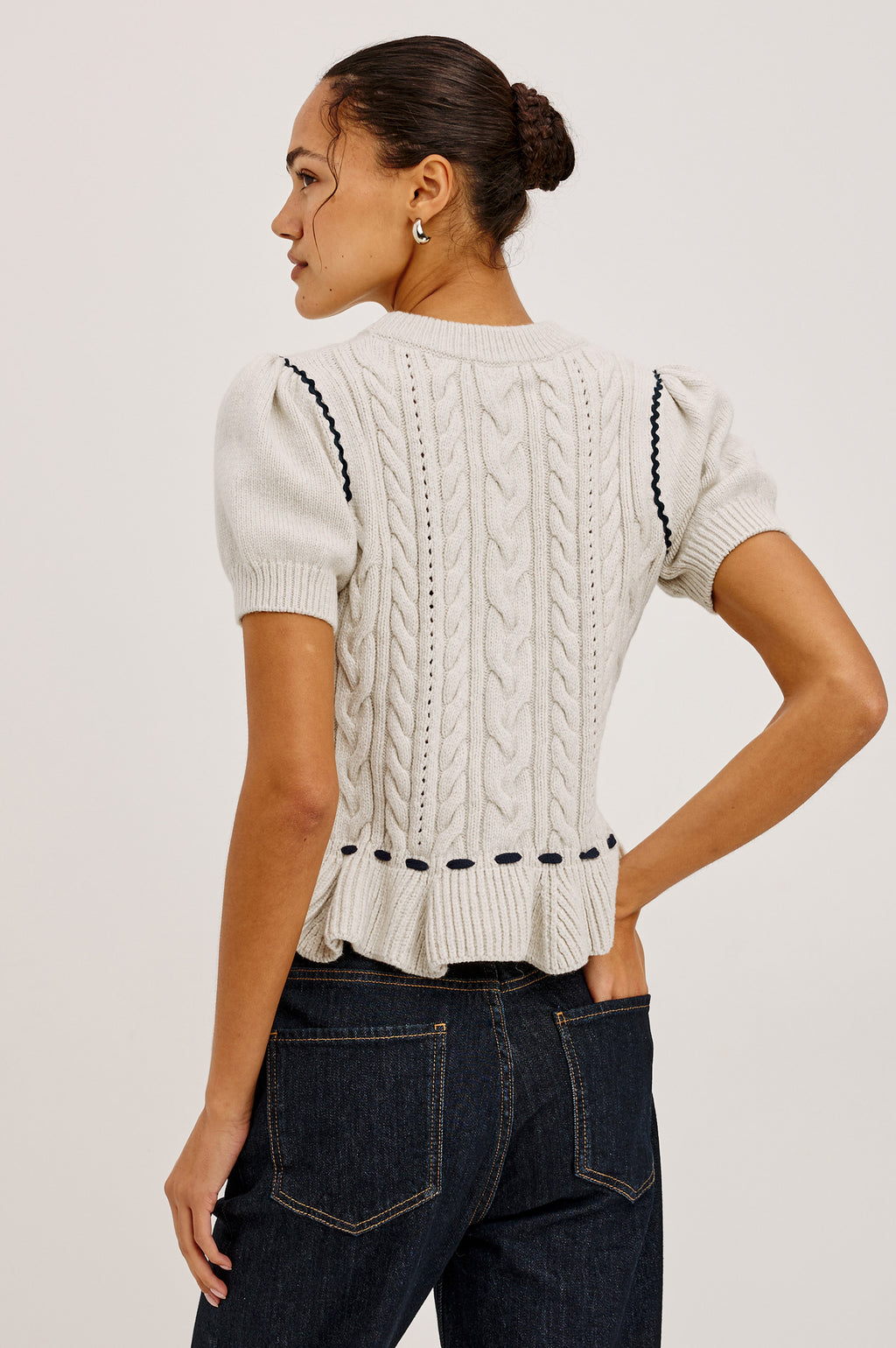 Rails Chandi Sweater in Heather Oat