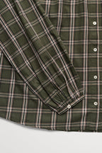 Skall Studio Cilla Shirt in Green / White Check