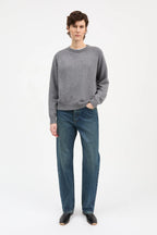 Skall Studio Drew O-Neck in Stone Melange