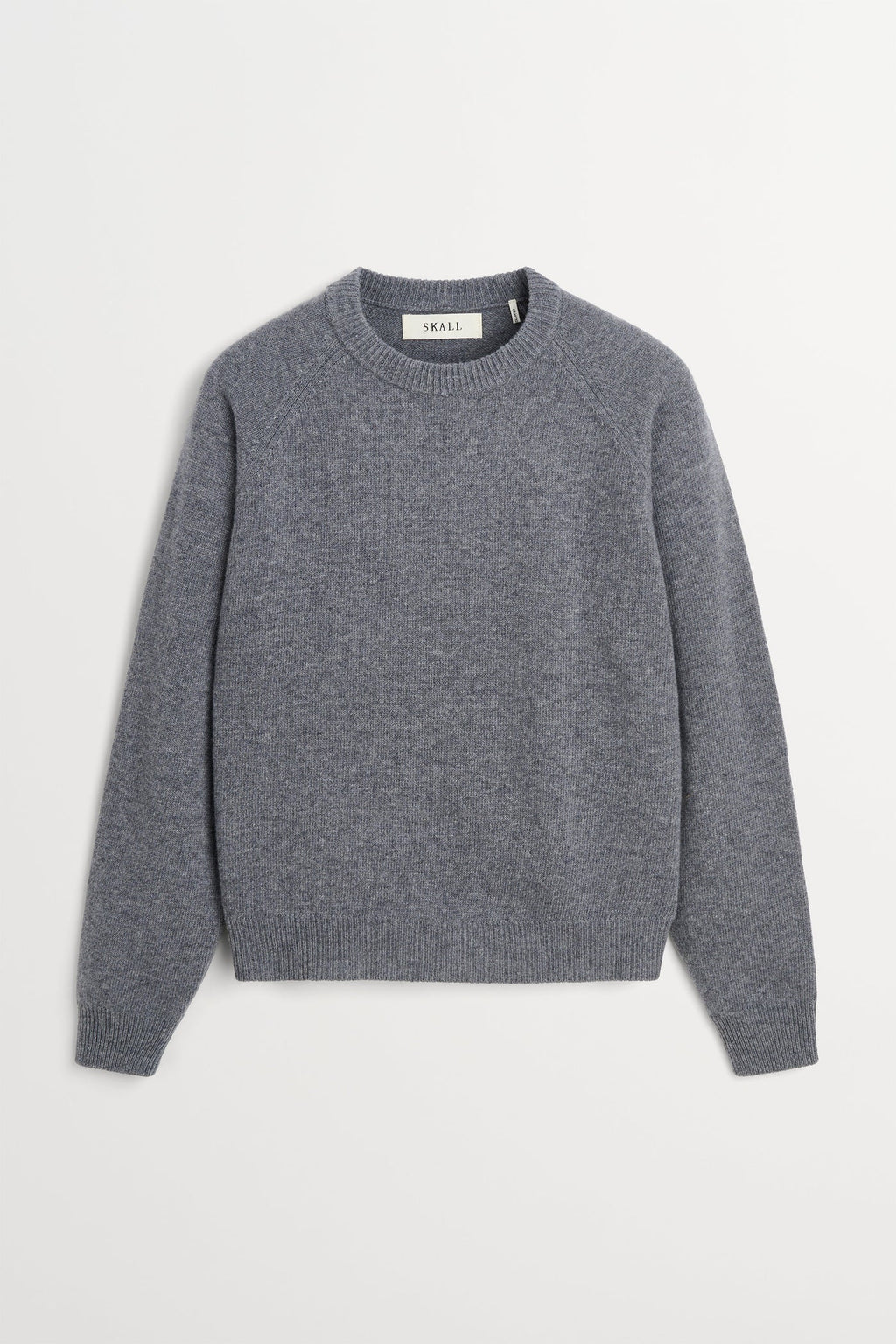 Skall Studio Drew O-Neck in Stone Melange