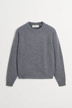 Skall Studio Drew O-Neck in Stone Melange