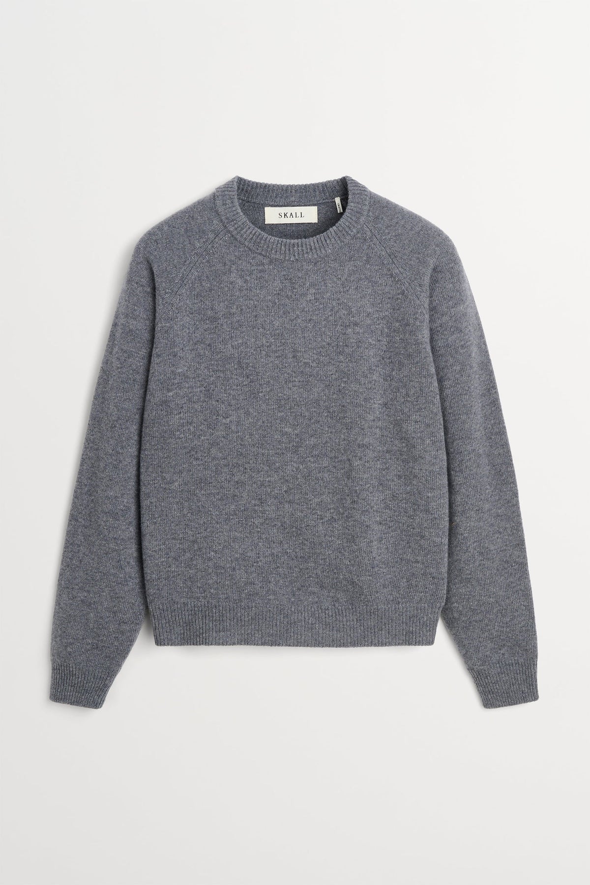 Skall Studio Drew O-Neck in Stone Melange