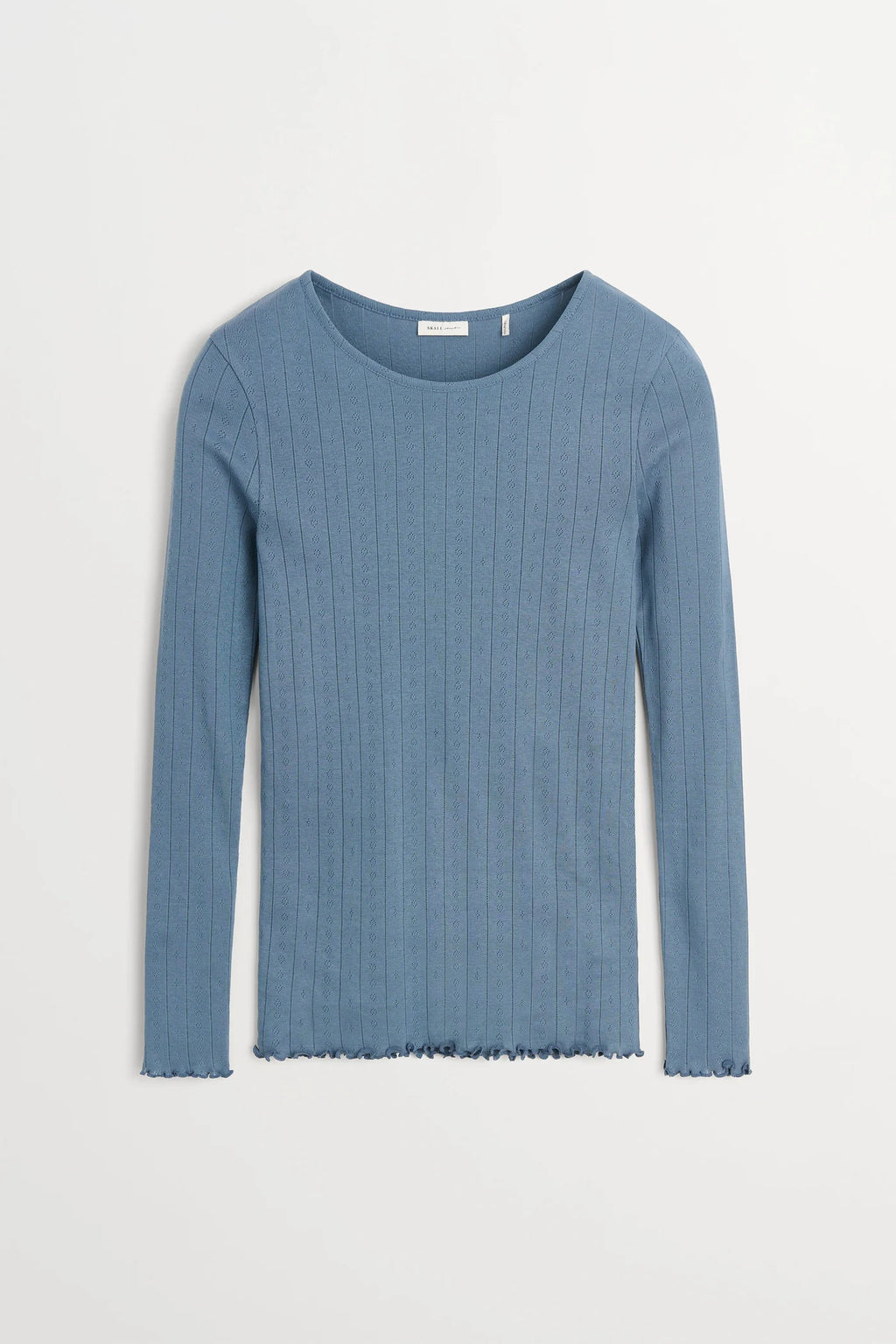 Skall Edie Blouse In Faded Blue