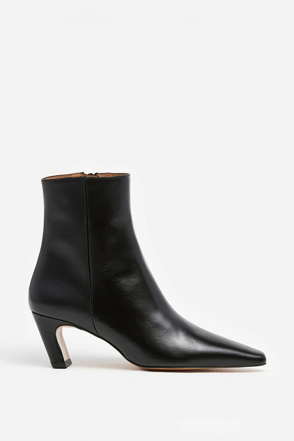 Flattered Xena Leather Boot in Black