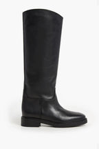 Flattered Florentine Leather Boot in Black